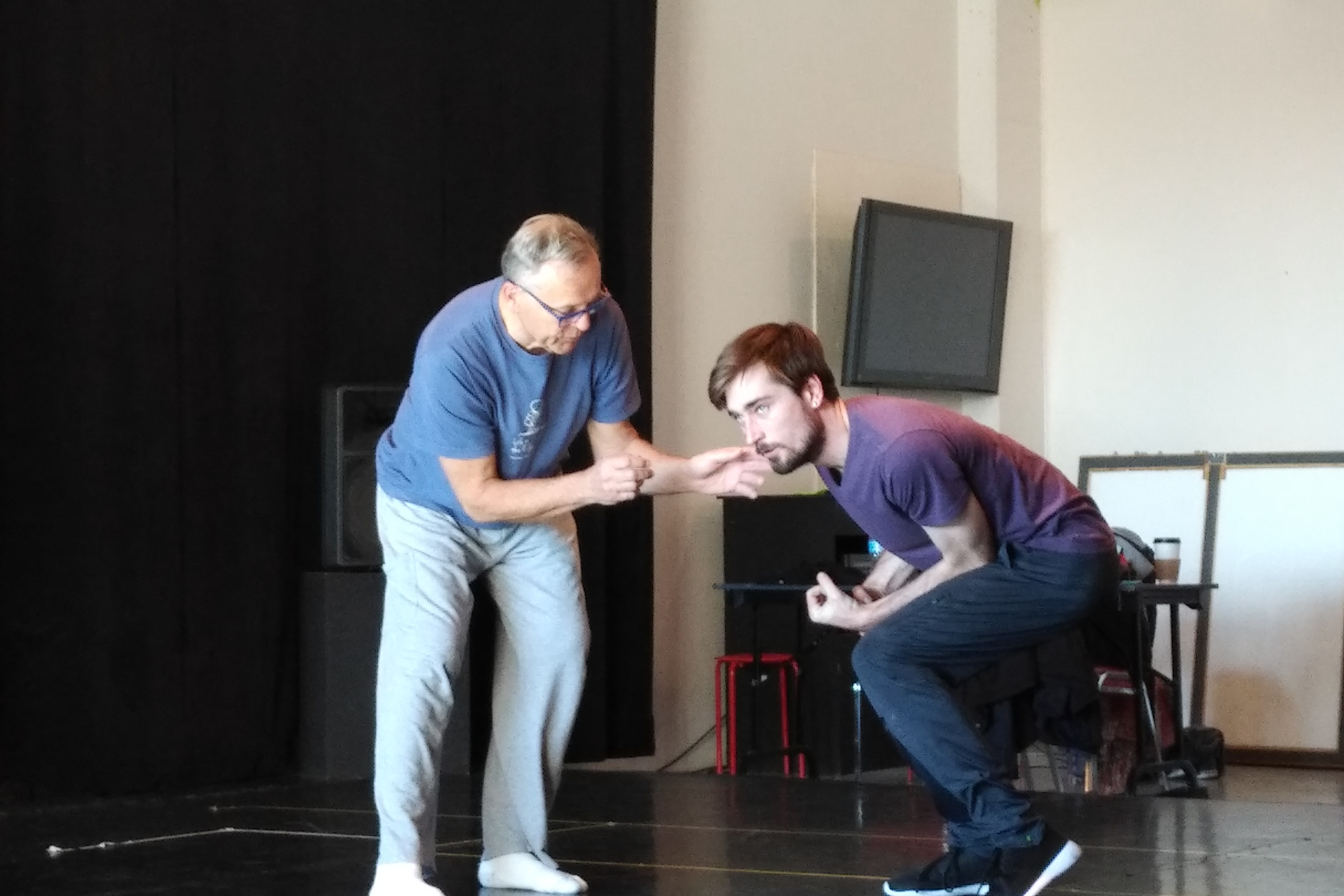 image of student taking part in exercise