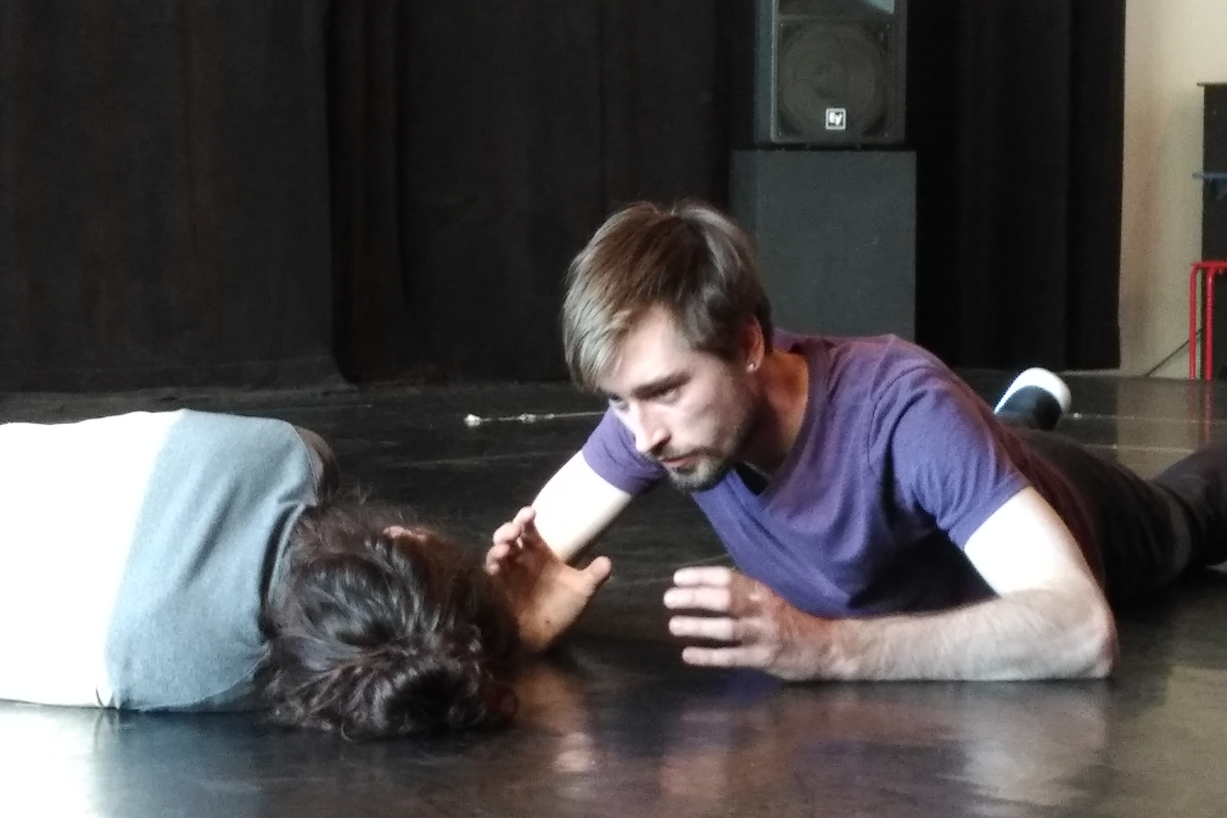 image of student taking part in exercise