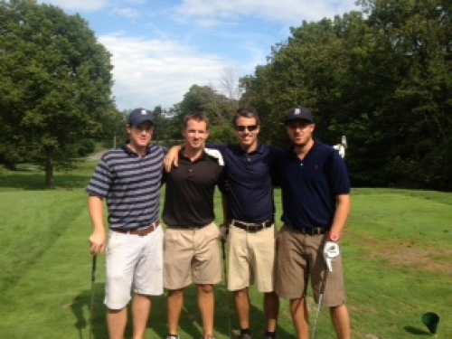 Men's Hockey Golf Tournament Poster 2025