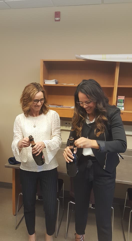 MIchelle with Dr. Chandler