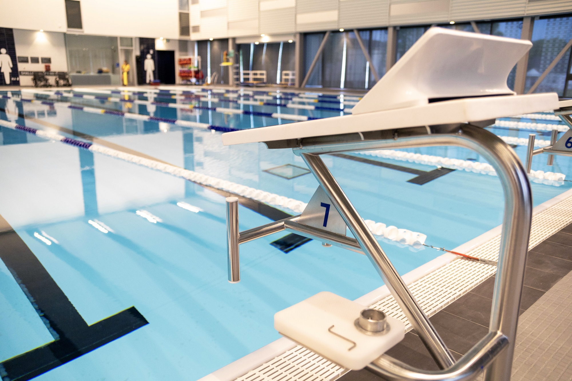 Diving board in new Toldo Lancer Centre Pool