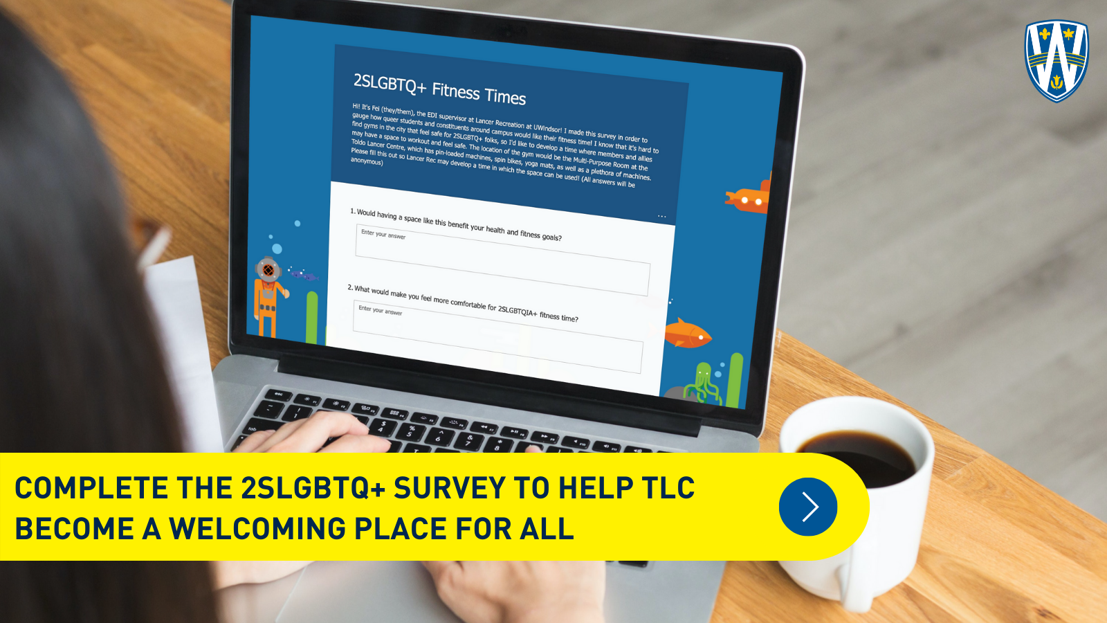 Complete the 2SLGBTQ+ Survey to help TLC become a welcoming place for all