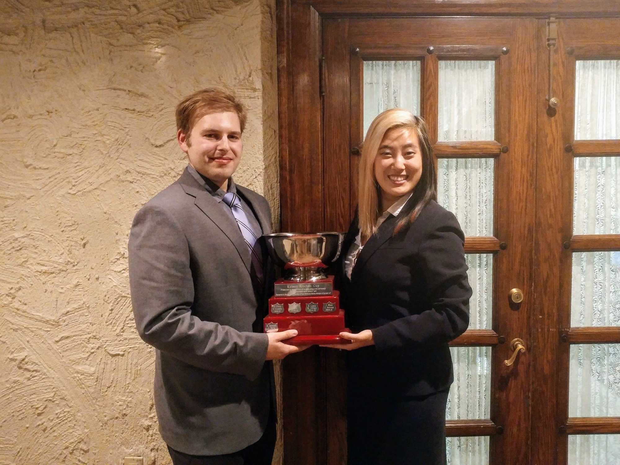 Kitchen Cup Winners - Teddy Weinstein & Angela Zhu 