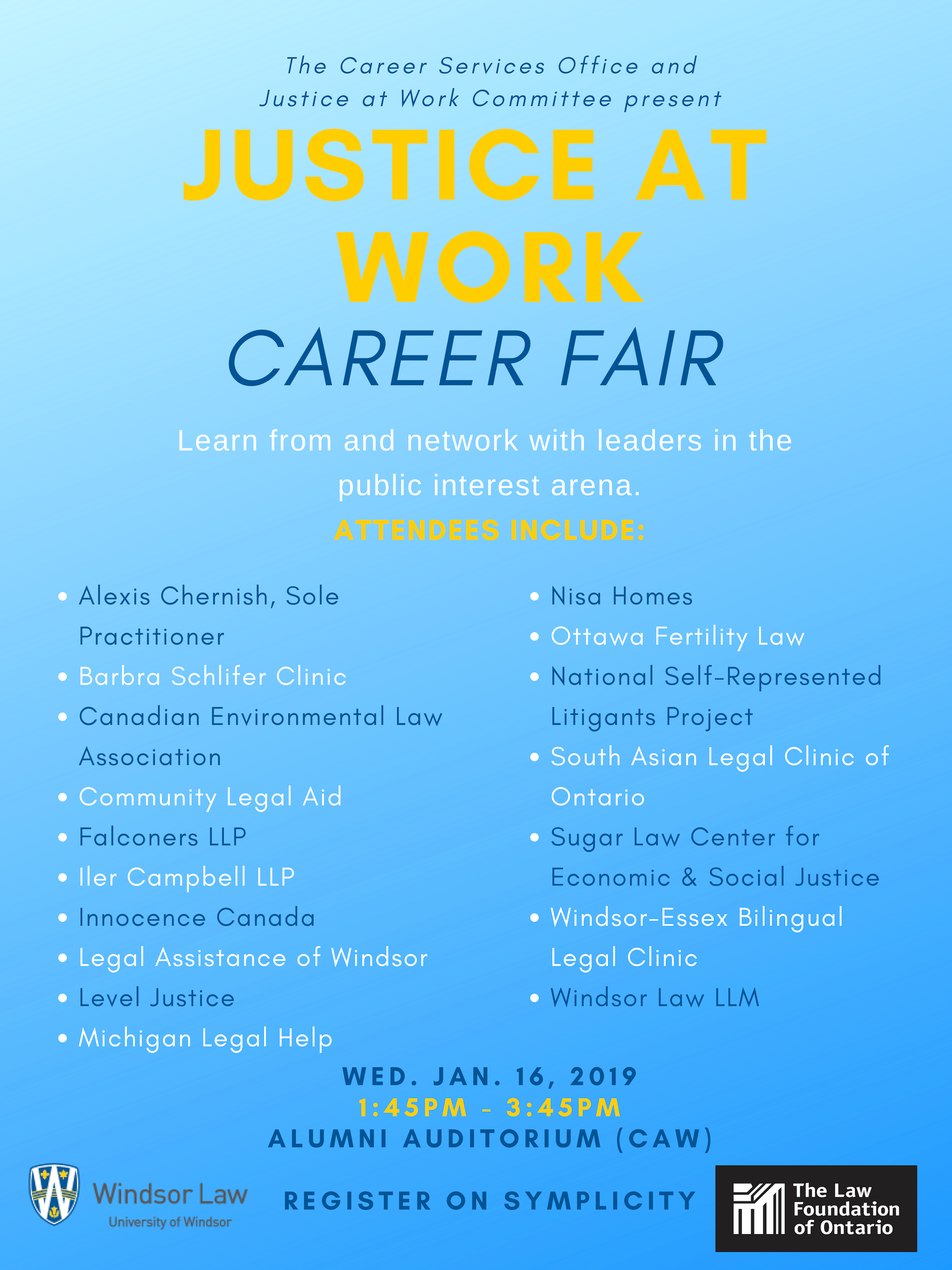 Career Fair Poster