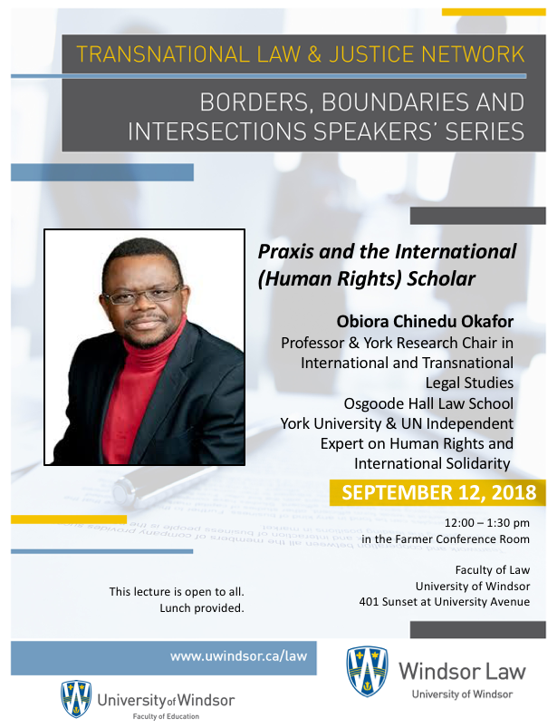 Event Poster Obiora Chinedu Okafor 