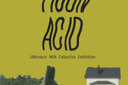 &quot;Moon Acid&quot; is the poster for MFA Visual Arts candidates&#039; collective exhibition at ArtSpeak