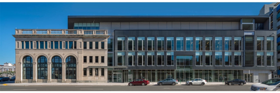 School of Social Work Building located down Windsor
