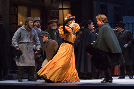 Singing actress, Karen Driscoll, soprano