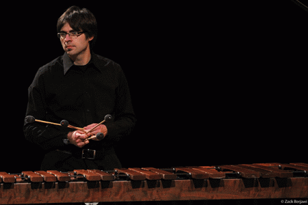 Nicholas Papador, marimba