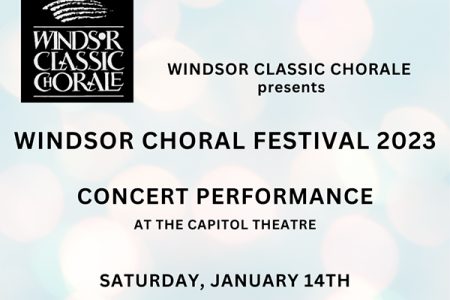 Windsor Choral Festival 2023 poster