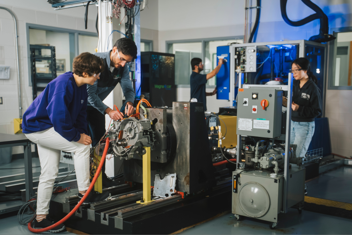 Researchers at the CHARGE lab