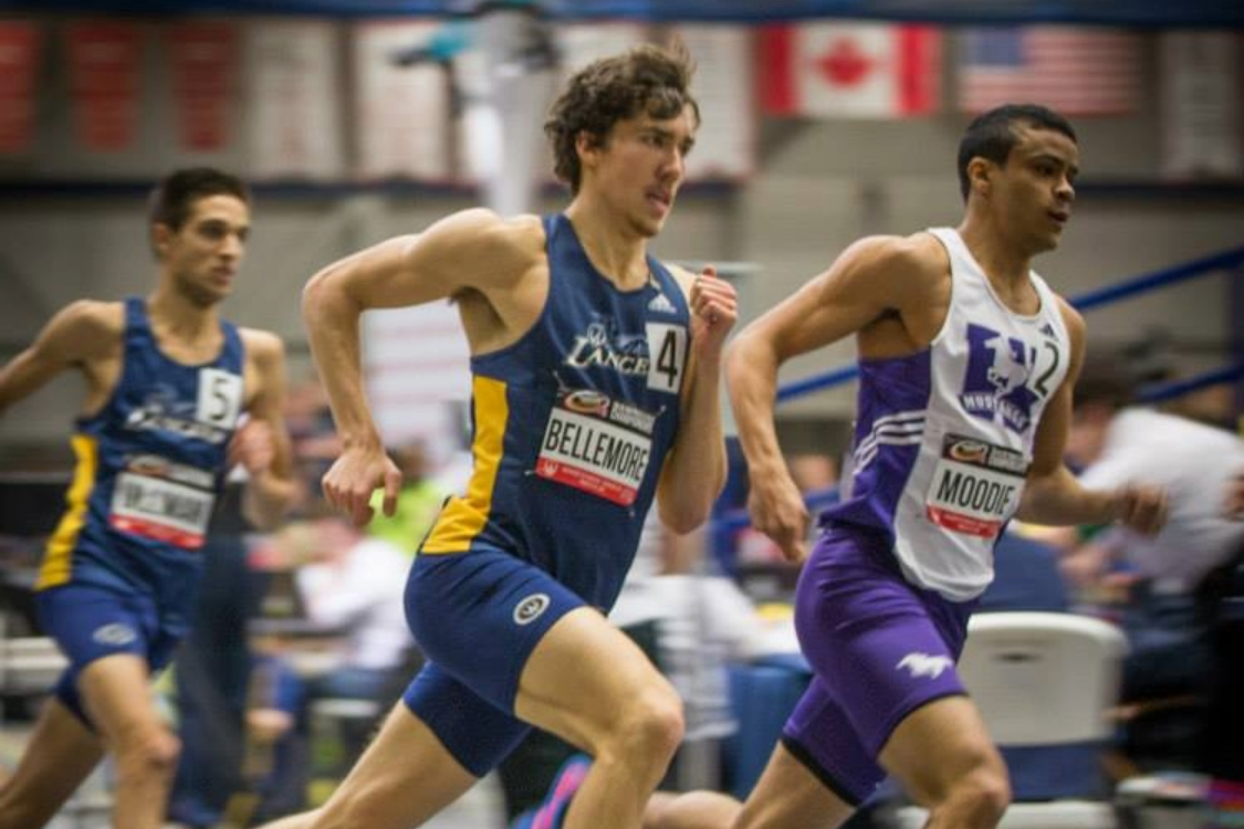 Corey Bellemore running as a Lancer