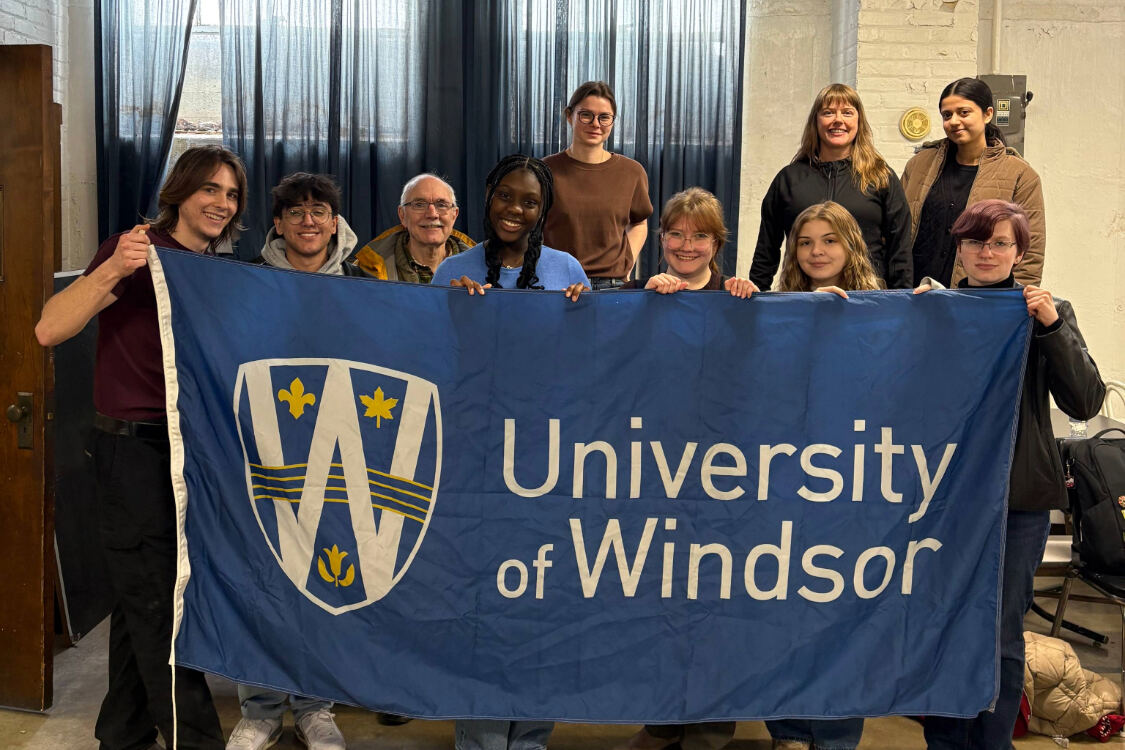 Students from UWindsor assist the Miami Nation of Indiana with archival work over their reading week