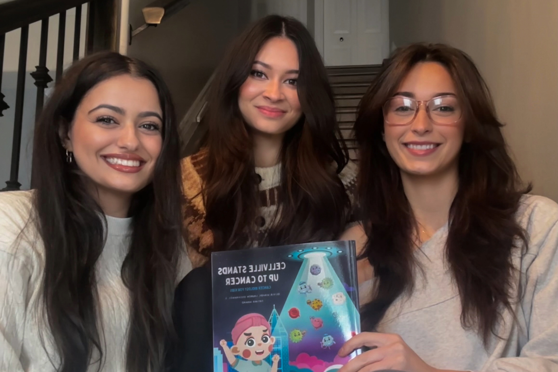 Fatima Hamad, Lauren Oschanney and Olivia Wahby  