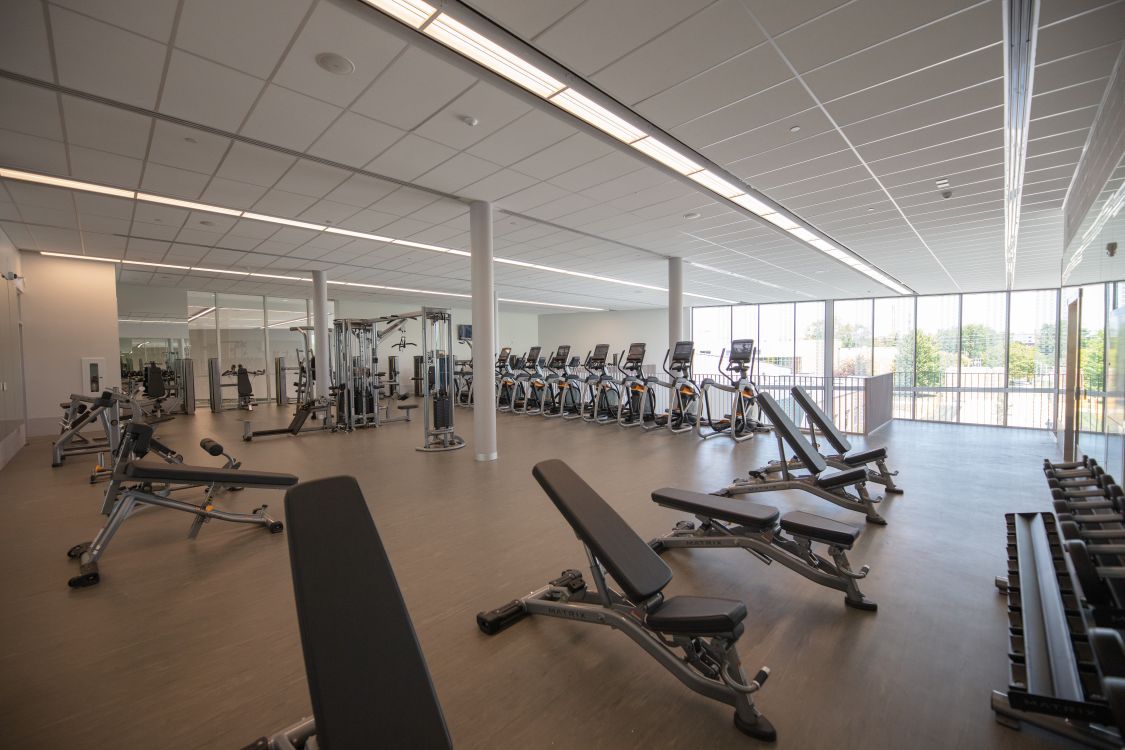 A fitness facility at the Toldo Lancer Centre