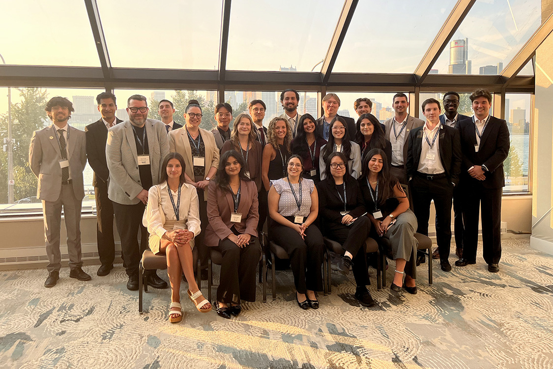 group photo of event attendees