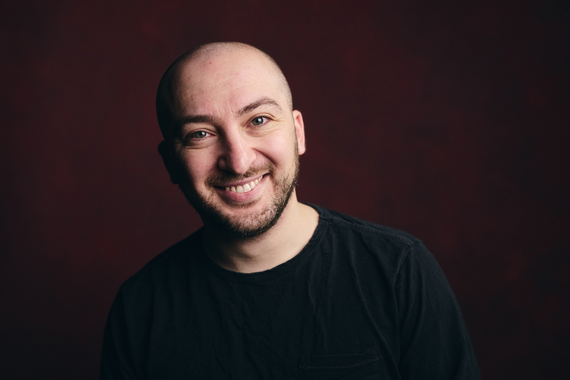 head and shoulders portrait of Michael Ruffolo