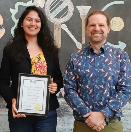 Sarika Sharma and Dan Mennill