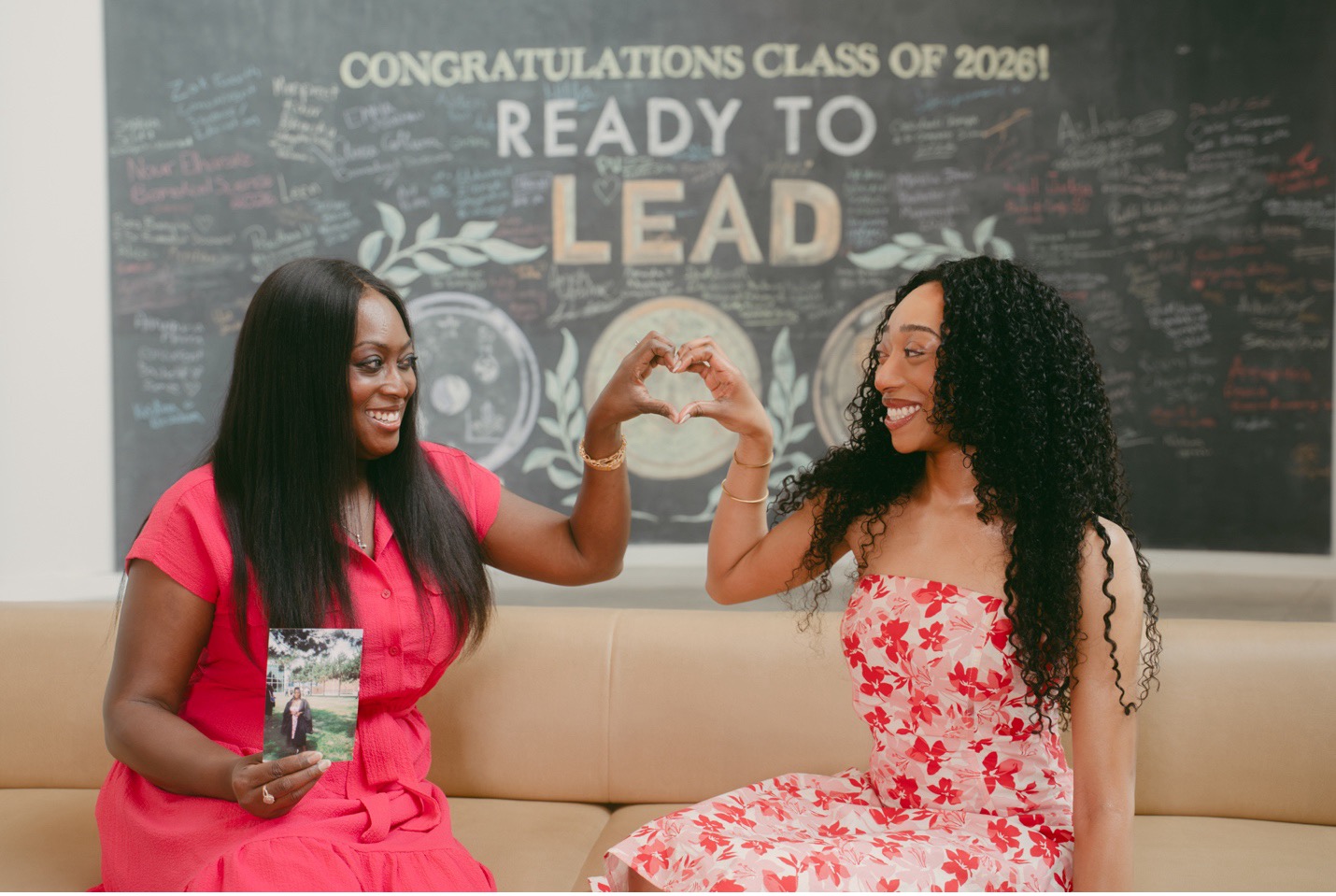 Nadine Manroe-Wakerell, her daughter Gabrielle and her mother Miriam, pose following Gabrielle's University of Windsor graduation in 2025.