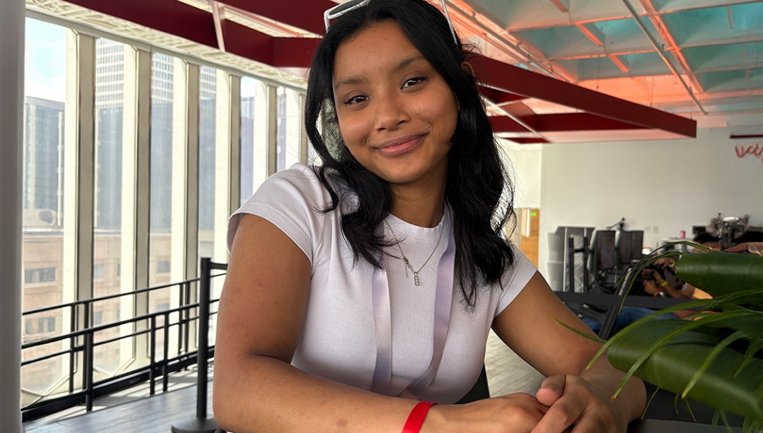 photo of Soteara Kong at her co-op placement