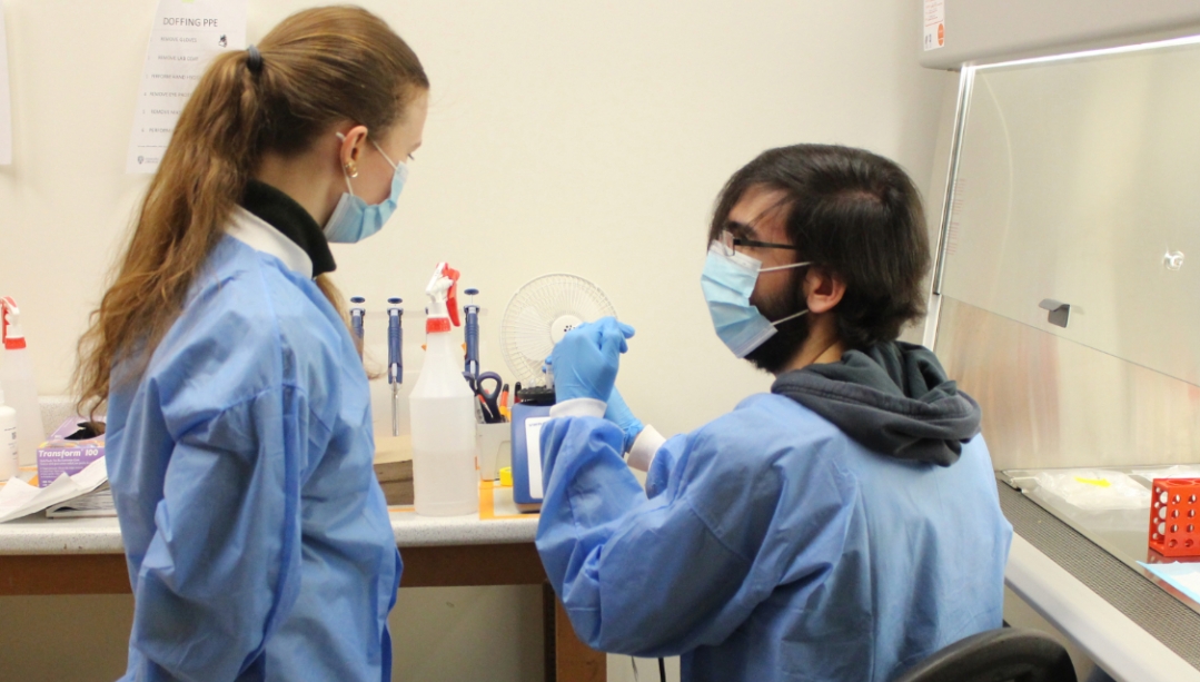 Maria Badalova and Domenic Varacalli