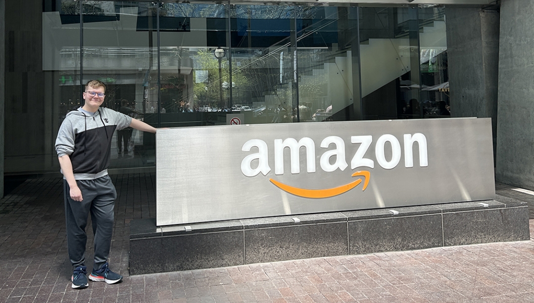 Fourth-year computer science student Matthew Muscedere