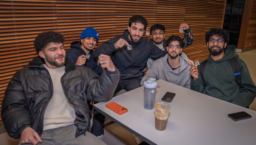 More than 230 fourth-year students recited the UWindsor Engineering Oath on Friday, Dec. 16, during the Faculty of Engineering’s Iron Pin Ceremony. 