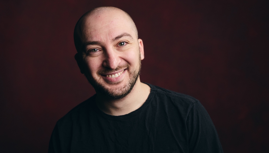 head and shoulders portrait of Michael Ruffolo