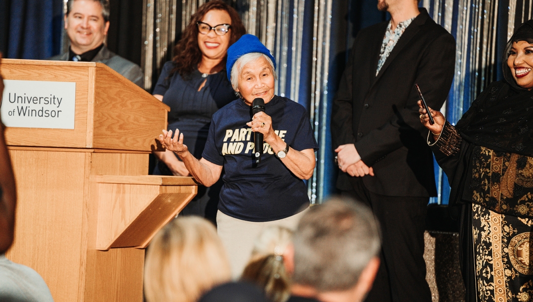 Awards presentations at 2023 OPUS Awards Banquet