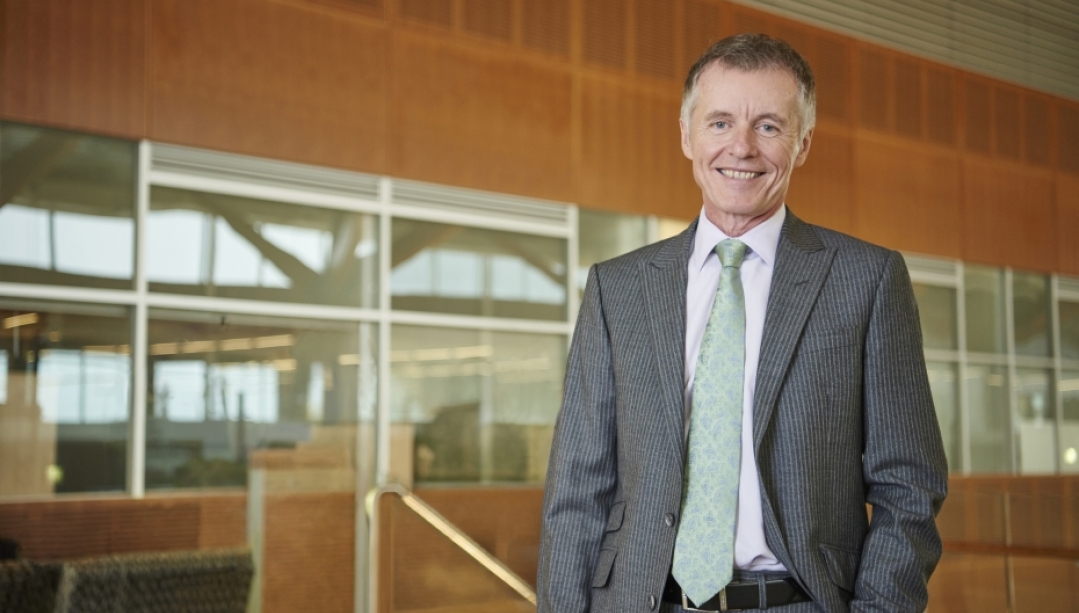 Dr. Alan Wildeman in CEI building