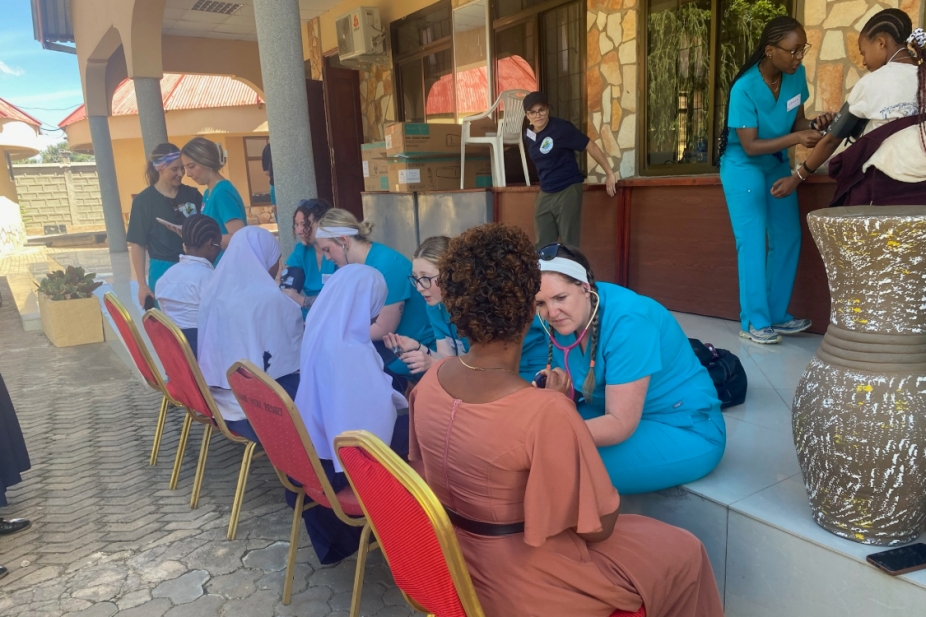 Twenty-eight University of Windsor students from the faculties of education and nursing took part in an experiential learning trip to Tanzina, focusing on social justice and humanitarian work. (Student supplied photo)