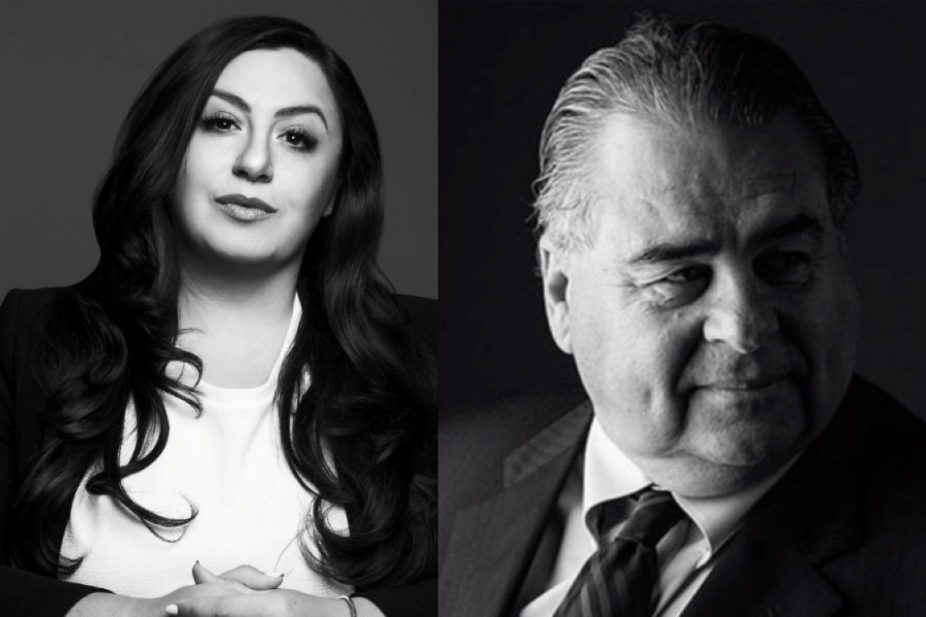 Sahar Talebi pictured left and James Scarfone pictured right