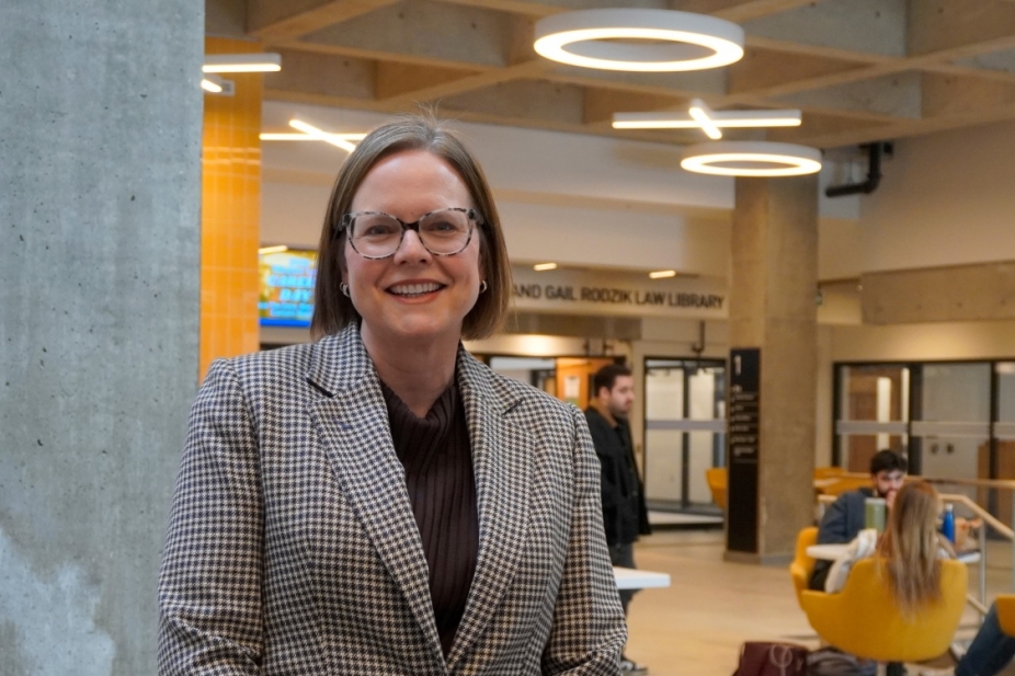 Gemma Smyth pictured in the Ianni Windsor Law building.