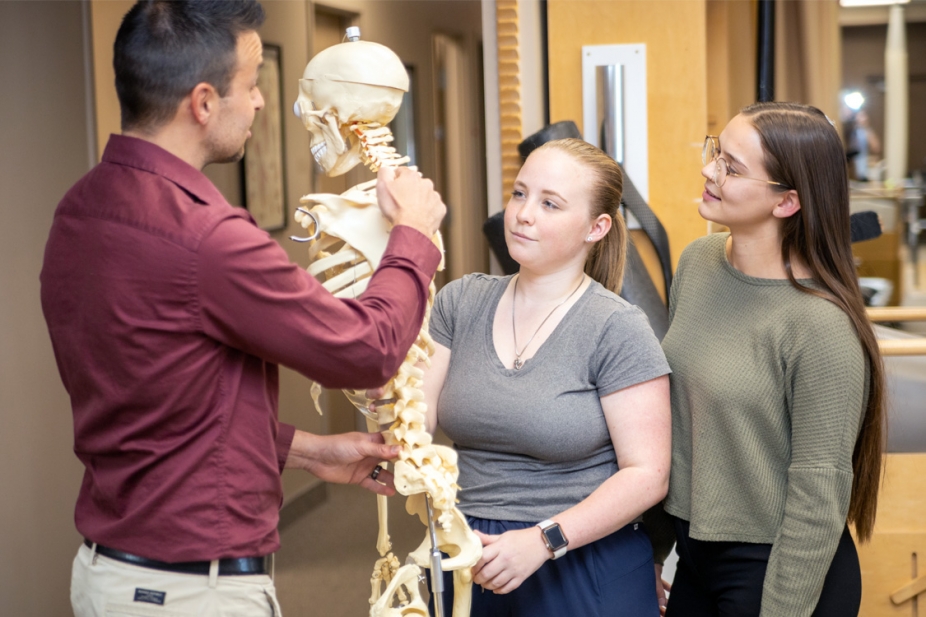 Students take part in job shadowing opportunity.