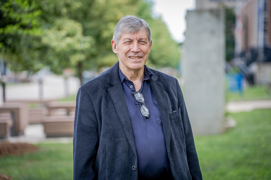 portrait of Karl Jirgens on campus