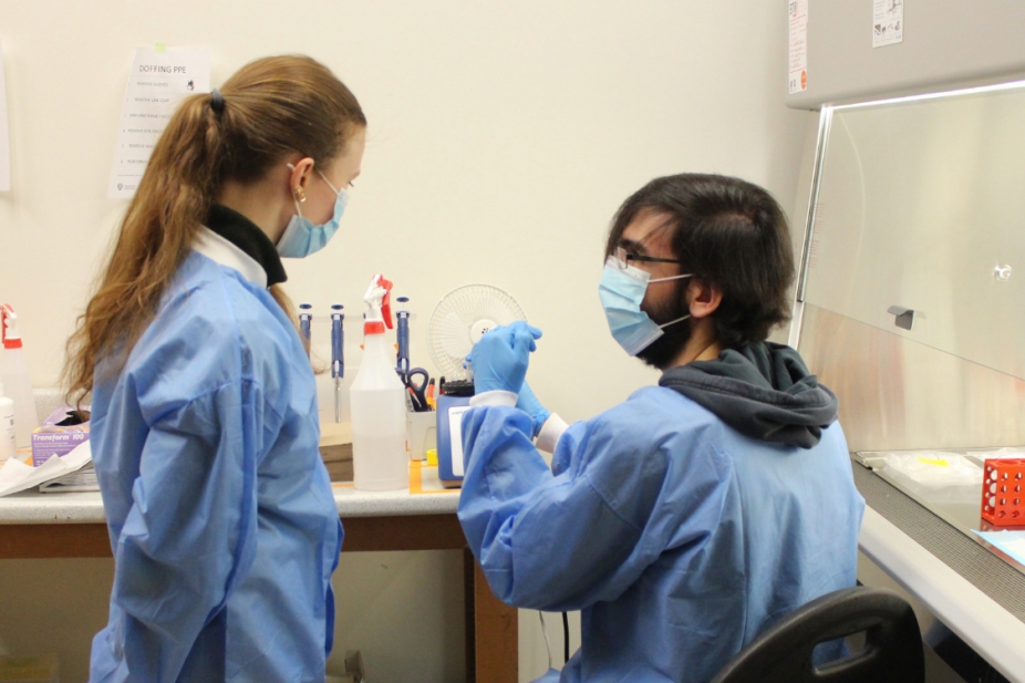 Maria Badalova and Domenic Varacalli