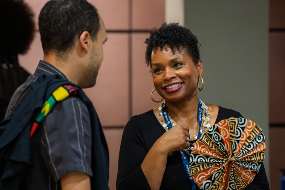 Marium Tolson-Murtty attends Alumni event