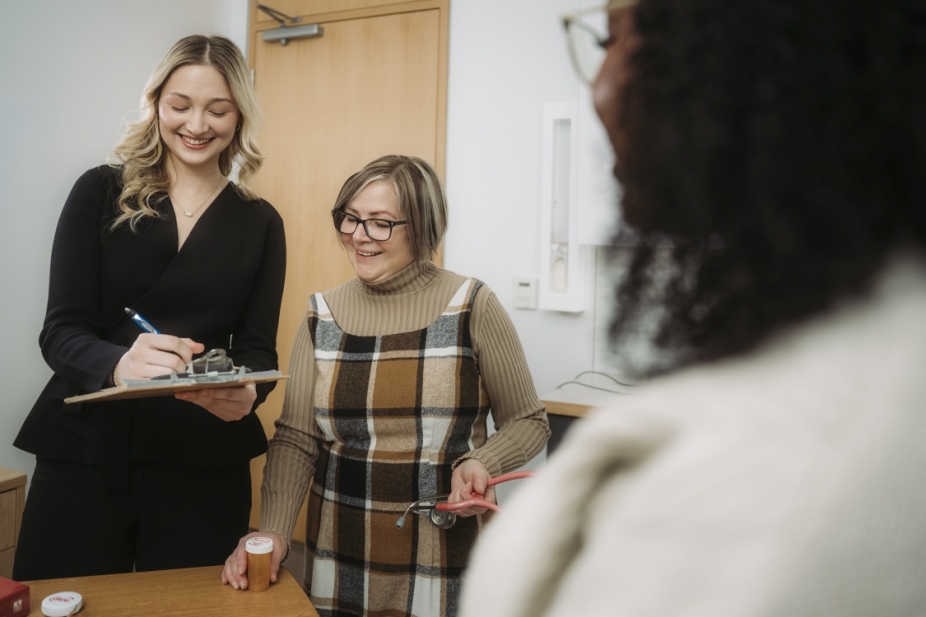Dr. Sherry Morrell pictured with RN Prescribing students