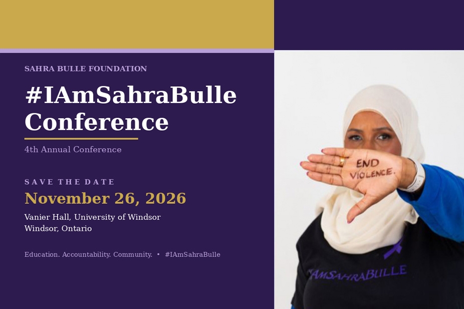 Sahra Bulle Conference