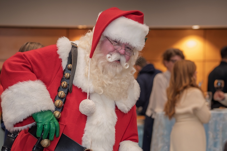 Bruce Kotowich appearing as Santa Claus.