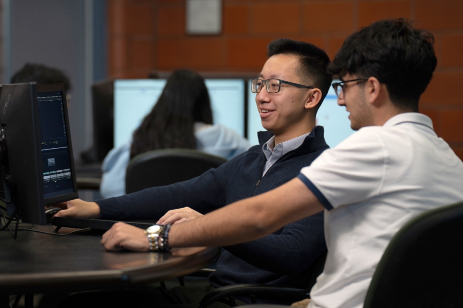 Students in Odette Lab