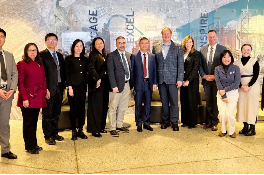 Group photo of SCC and UWindsor delegates.
