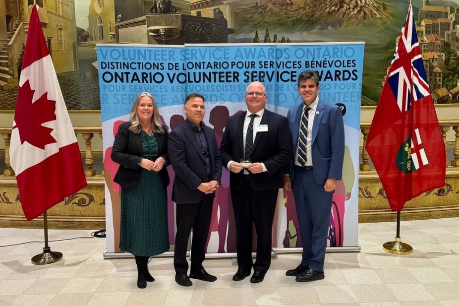 Lisa Gretzky, Chris Leari, Chad Sutherland, and Andrew Dowie