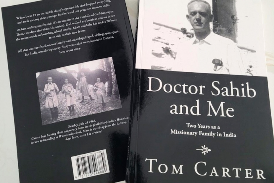 Front and back covers of Tom Carter memoir.