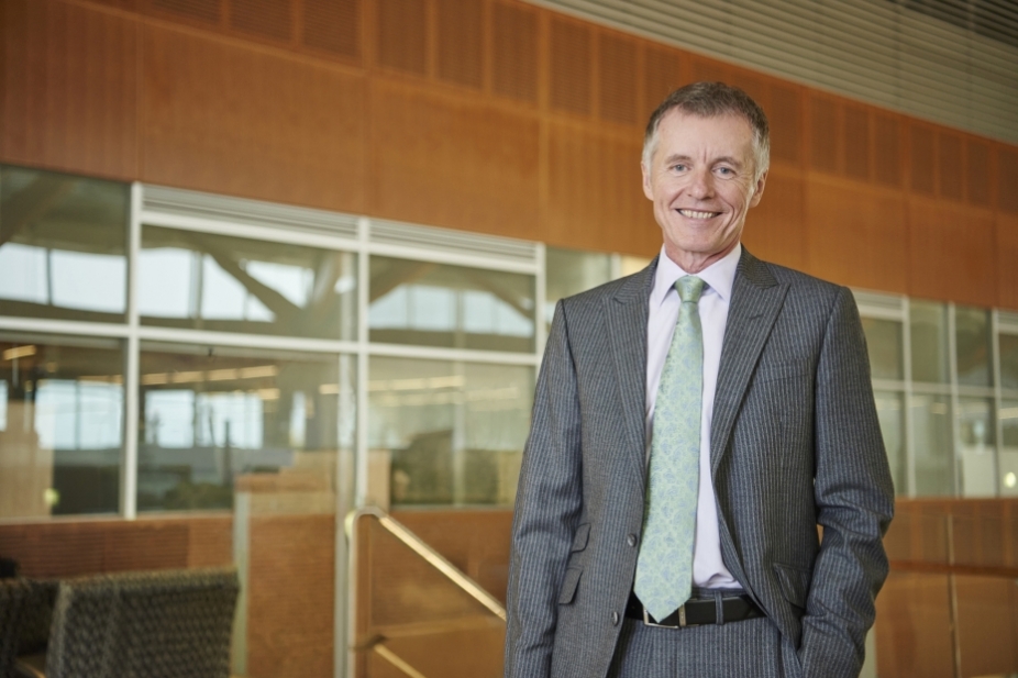 Dr. Alan Wildeman in CEI building