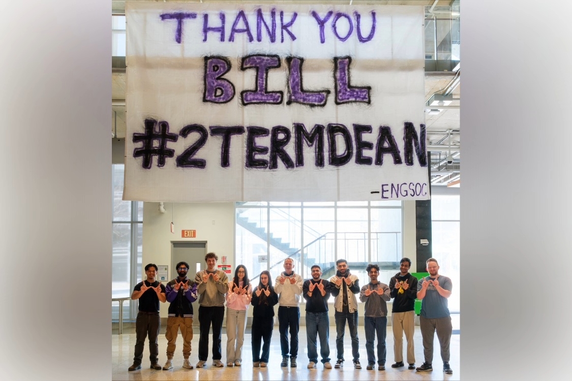 ESS shows support for renewal of Dean Dr. Bill Van Heyst