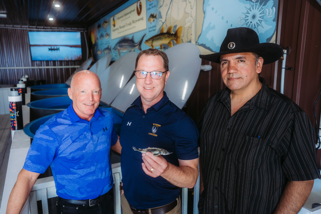 Craig Lindsay, Trevor Pitcher and  Minogiizhgad