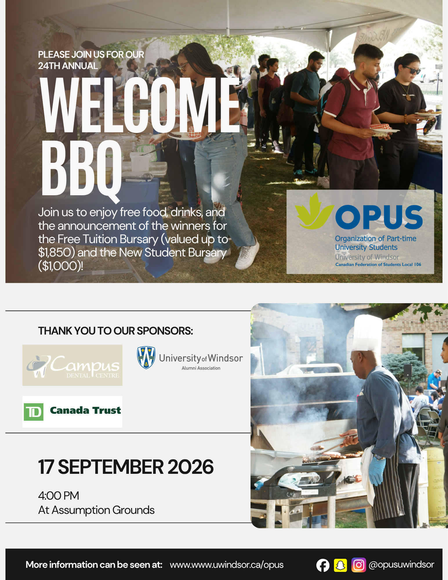 24th Annual Welcome BBQ