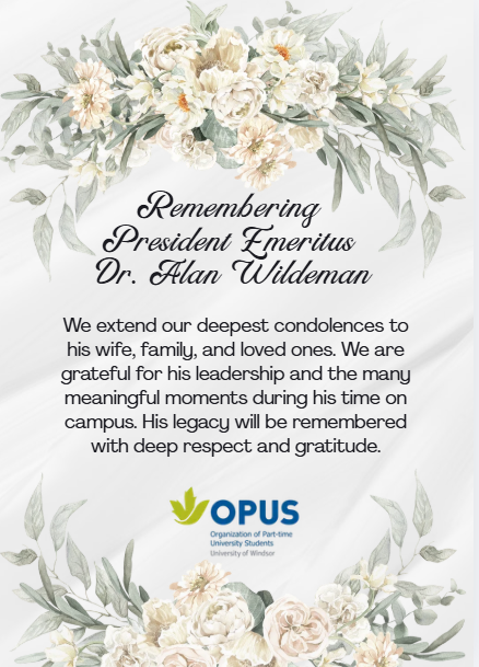 Remembering President Emeritus Dr. Alan Wildeman