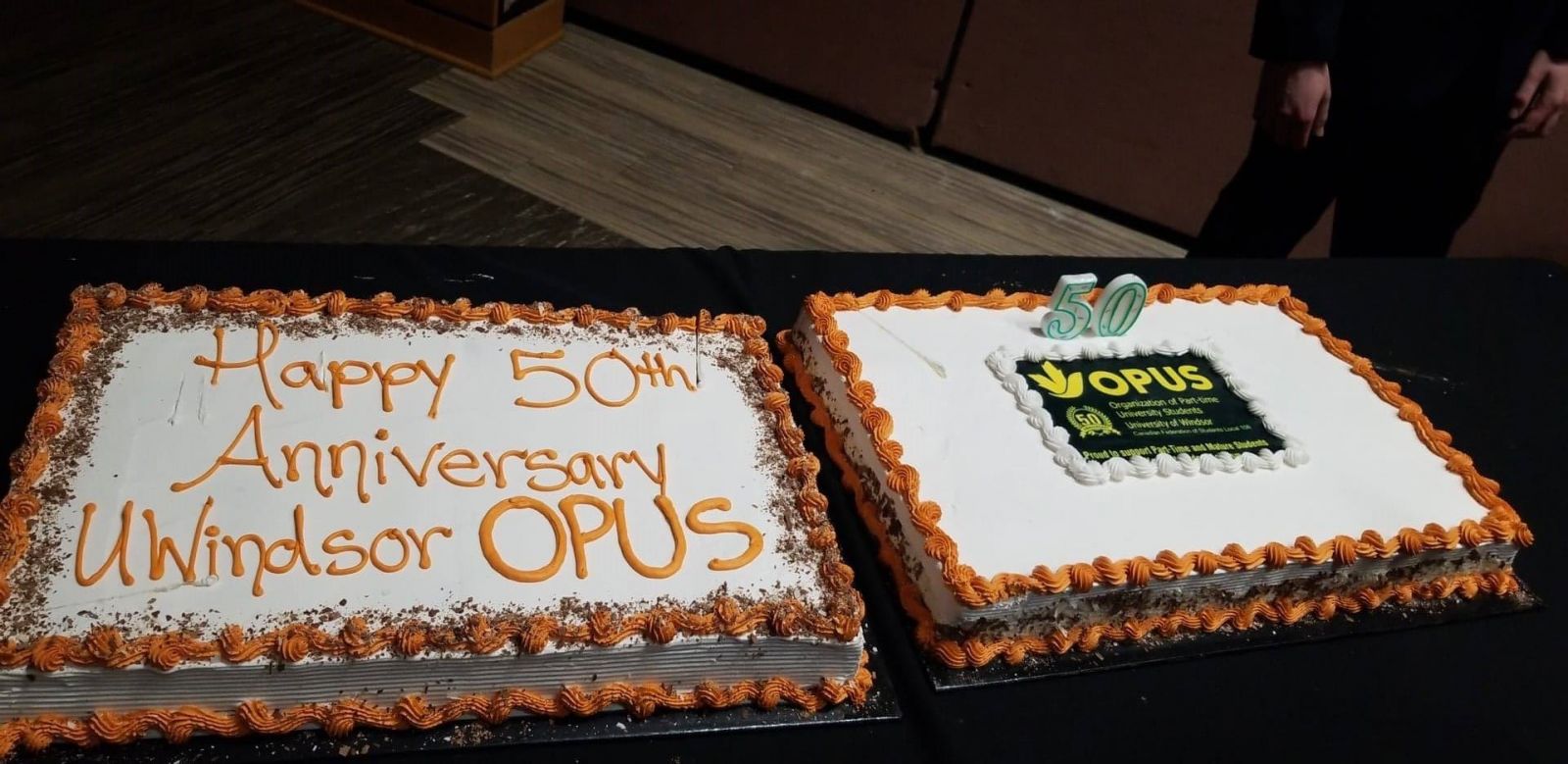OPUS 50th anniversary cake